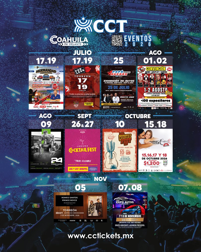 Eventos Centro de Convenciones de Torreón